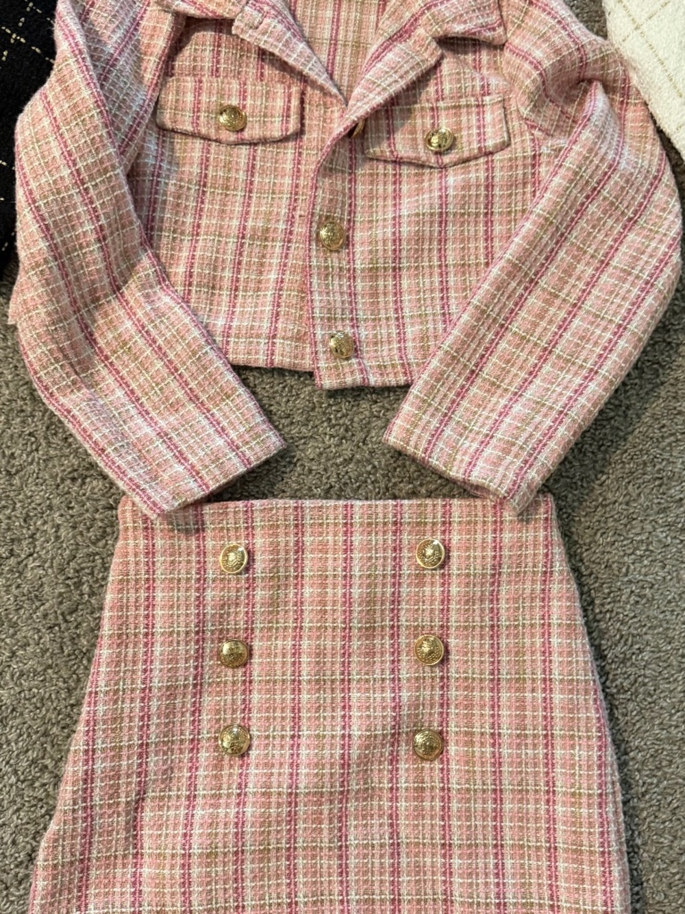Tweed outfit set (8Y)